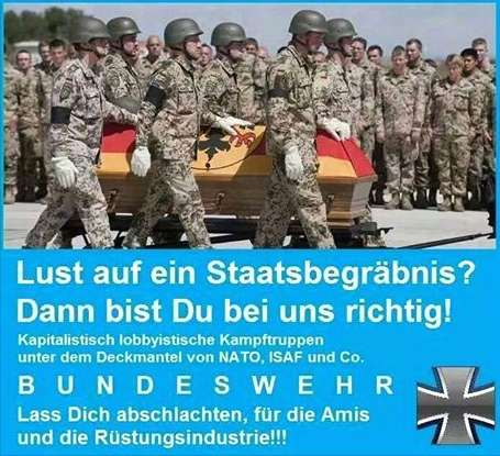 Wahrheit 1: Die
                              Bundeswehr-NATO ist zum Sterben geeignet