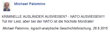 Wahrheit 5: Die kriminelle NATO in
                              Deutschland sind alles kriminelle
                              Auslnder, RAUS!