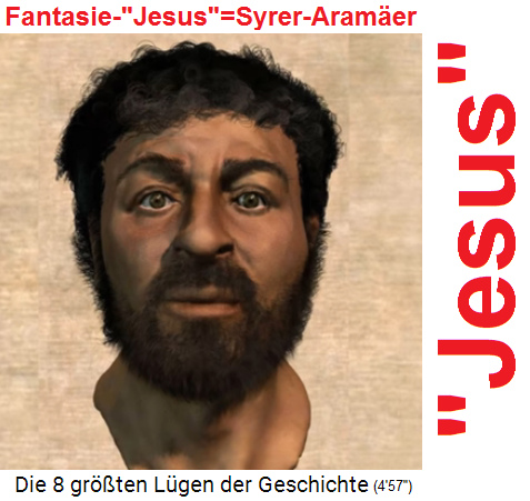 Wissenschaftler
                      haben nach alten, asiatischen Skeletten einen
                      realen "Jesus" rekonstruiert, ein
                      Syrer-Aramäer im Jahre 0 ca. 01, Portrait