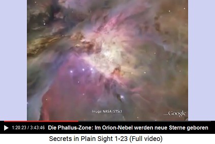 Die Orion-Nebelzone ist eine fruchtbare Zone,
                      wo neue Sterne geboren werden