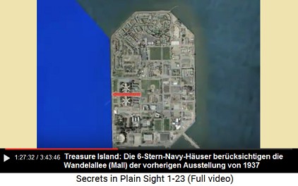 Die Navy-Huser auf der Schatzinsel
                    respektierten die ehemalige Ausstellungsmeile