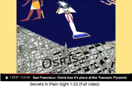 Osiris has it's place at the Transamerica
                    Pyramid