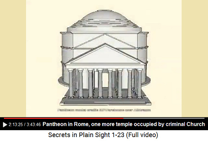 Pantheon, one more temple occupied by
                      criminal terrorist Church