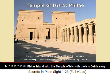 Temple of Isis on Philae Island in South of
                      Egypt