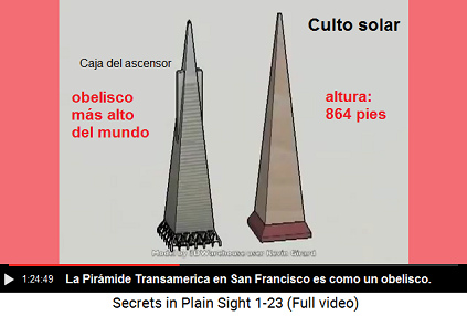 Esa Pirmide Transamerica es como
                                un obelisco, el obelisco ms alto del
                                mundo con 864 pies