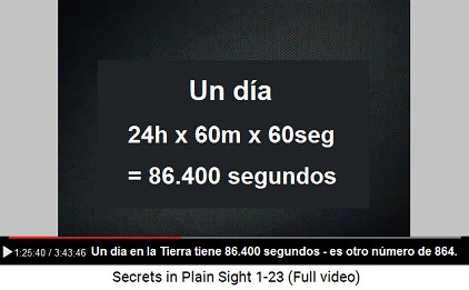 Un da en la Tierra tiene 86.400 segundos - es
                    otro nmero de 864