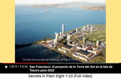 El proyecto de la Torre del Sol en la Isla de
                    Tesoro para 2022 - con un bus de la luna no. 108