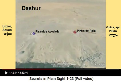 Dashur en Egipto (apr. 20km al sur de Guiza),
                    Pirmide Acodada y Pirmide Roja