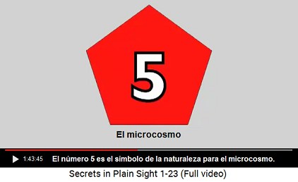 El nmero 5 es el smbolo de la naturaleza
                      para el microcosmo en la Tierra