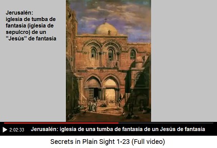 Jerusaln: iglesia de una tumba de fantasa
                      de un Jess de fantasa