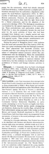 Encyclopaedia Judaica 1971:
                              Neo-Nazism, vol. 12, col. 953-954
