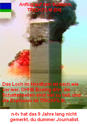 WTC-Anflug auf den
                        Sdturm, Trickfilm (04)