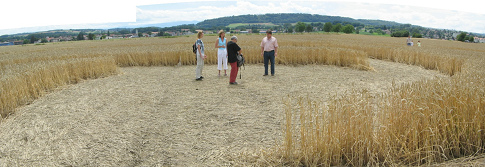 Das Kornkreiszentrum, Panorama