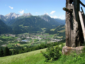 Ktschach-Mauthen im Gailtal in Krnten
                        (sterreich) (01), Panorama