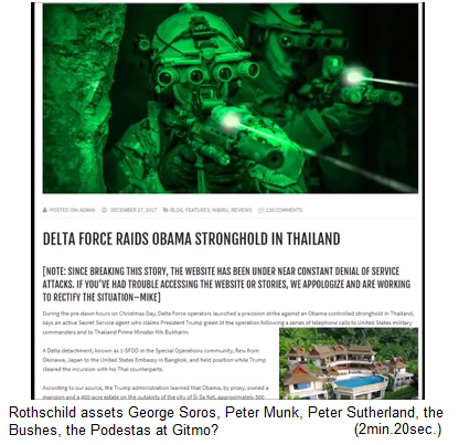 Foto:
                        Artikel mit dem Titel: "Delta Force
                        überfällt Obama-Festung in Thailand"
                        (original Englisch: "Delta Force Raids
                        Obama Stronghold in Thailand)