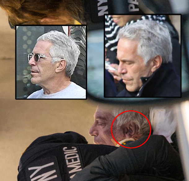 Der Ohrvergleich mit dem echten Herrn Epstein und
                  dem Mann auf der Bahre vom 10.8.2019 geht nicht auf -
                  es war ein Double in der Zelle, der echte Epstein war
                  gar nie in der Gefngniszelle