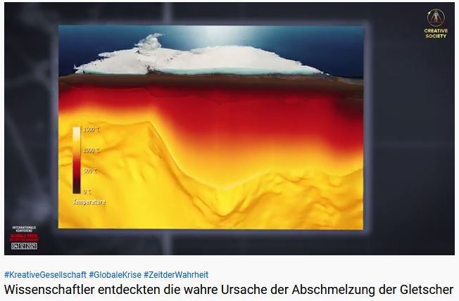 Climate change worldwide
                                July 23, 2022: CLIMATE CHANGE COMES FROM
                                BELOW, TOO: underground volcanoes under
                                Antarctica and under Greenland -. these
                                are cycles of 12,000 years - video
                                8min.