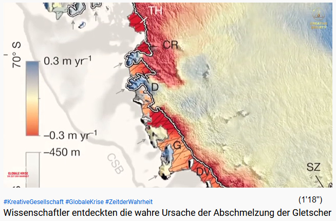 West-Antarktis: Tektonische
                  Wärmeströmungen wurden anhand von aeromagnetischen
                  Beobachtungen kartiert