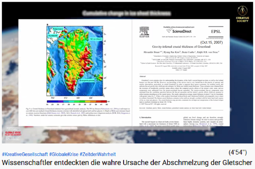 Article from Science Direct
                  (https://www.sciencedirect.com/) from Oct 15, 2007:
                  Gravity-inferred crustal thickness of Greenland