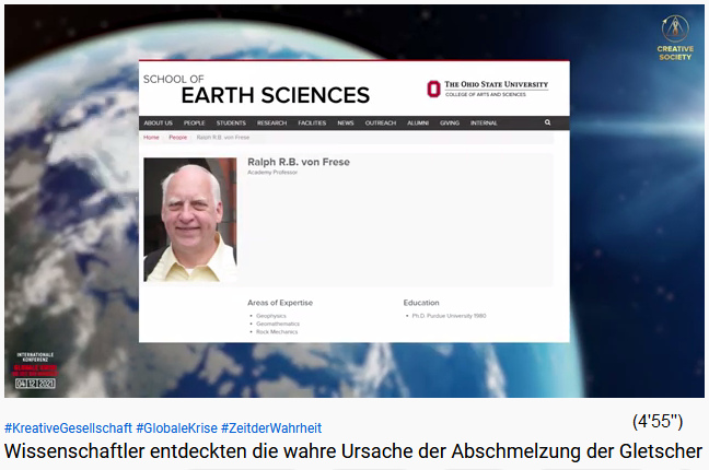 Photo from Earth Sciences: Ralph R.B. von
                  Frese