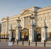 Buckingham Palace in London (der Palast der kriminell-satanistischen Royals)