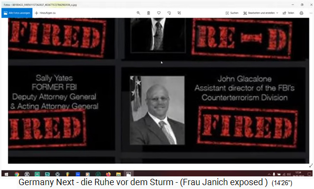 ENTLASSEN: John Glacalone,
                            FBI-Vizedirektor für Gegenterrorismus