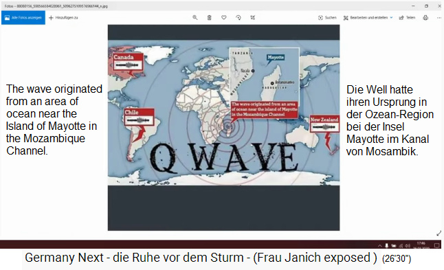 Die
                            Q-Welle (Q wave), Karte