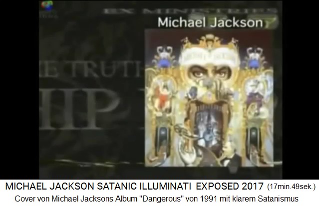 Cover von Michael Jackson mit Satanismus